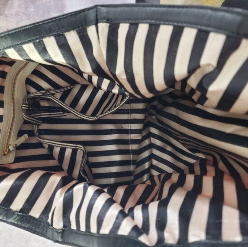 Henri Bendel NY Leopard Satin Satchel - Picture 6 of 6